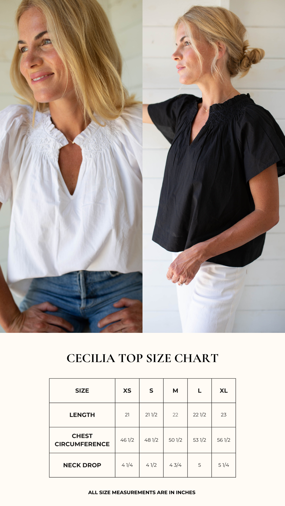 Cecelia Top - White