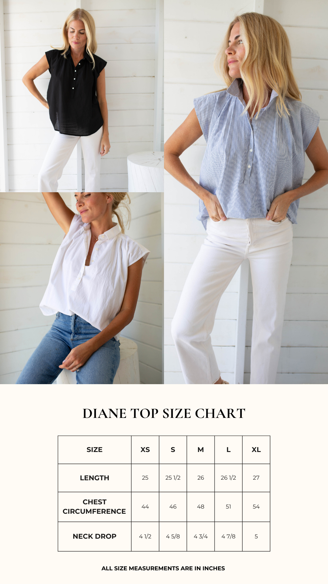 Diane Top - Black