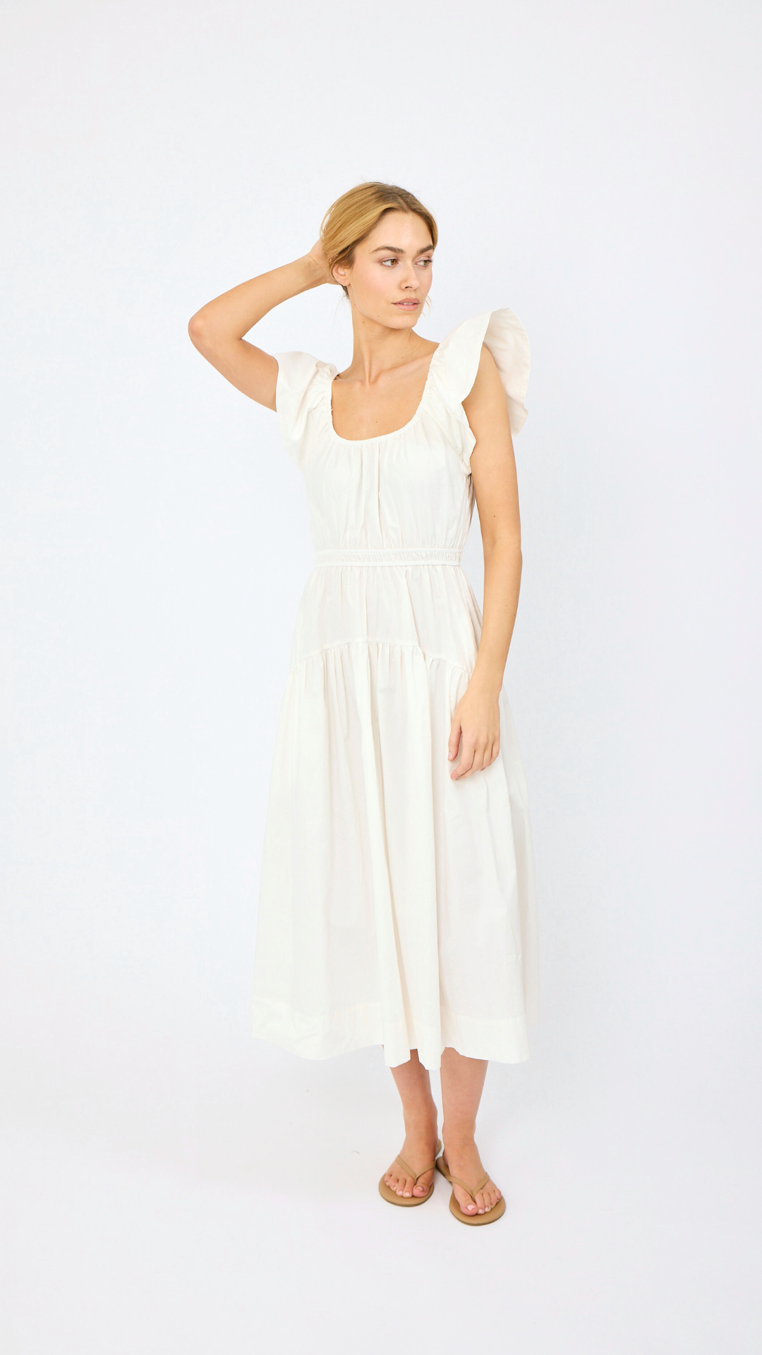 Jane Dress - White