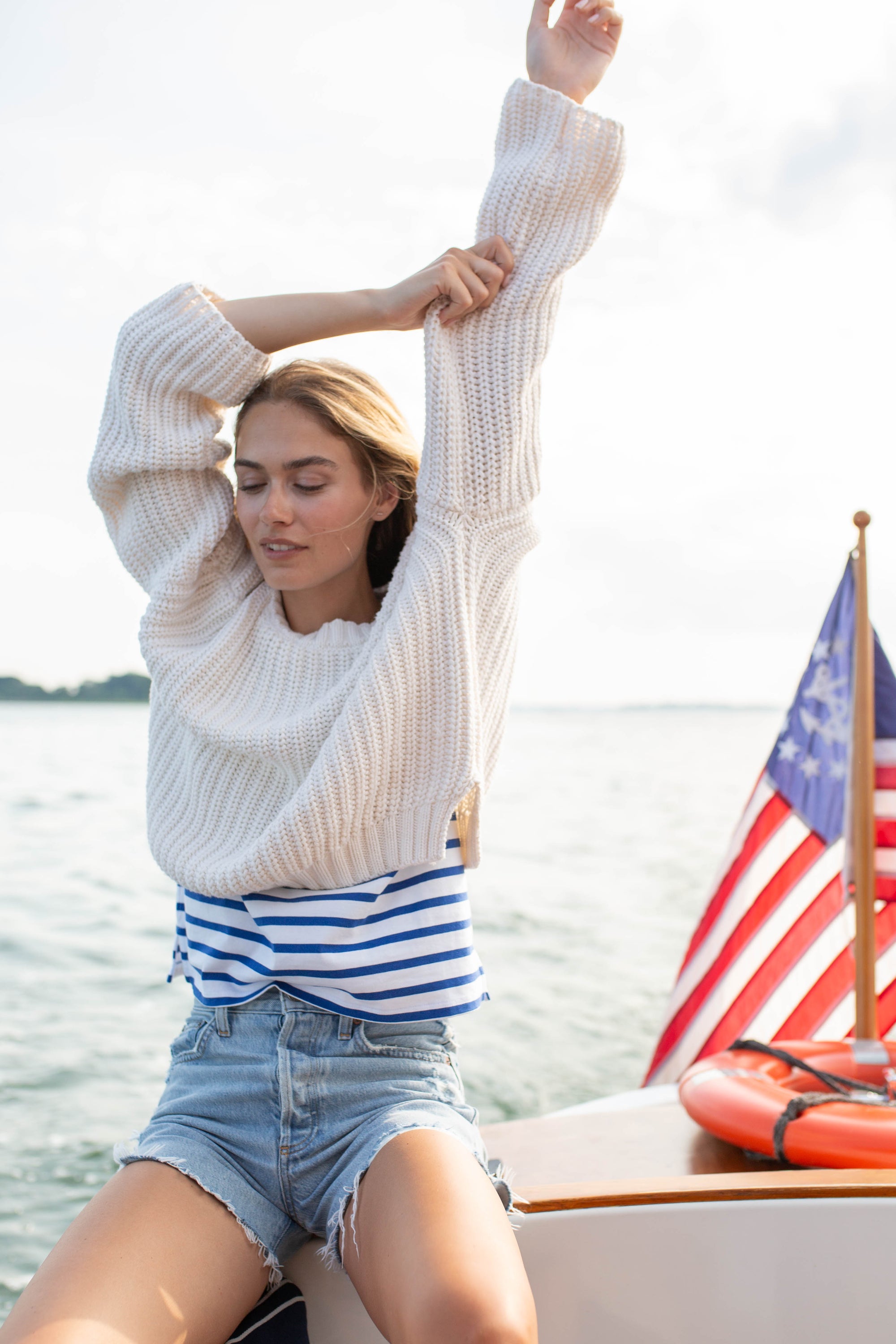 Beach Sweater - Ivory