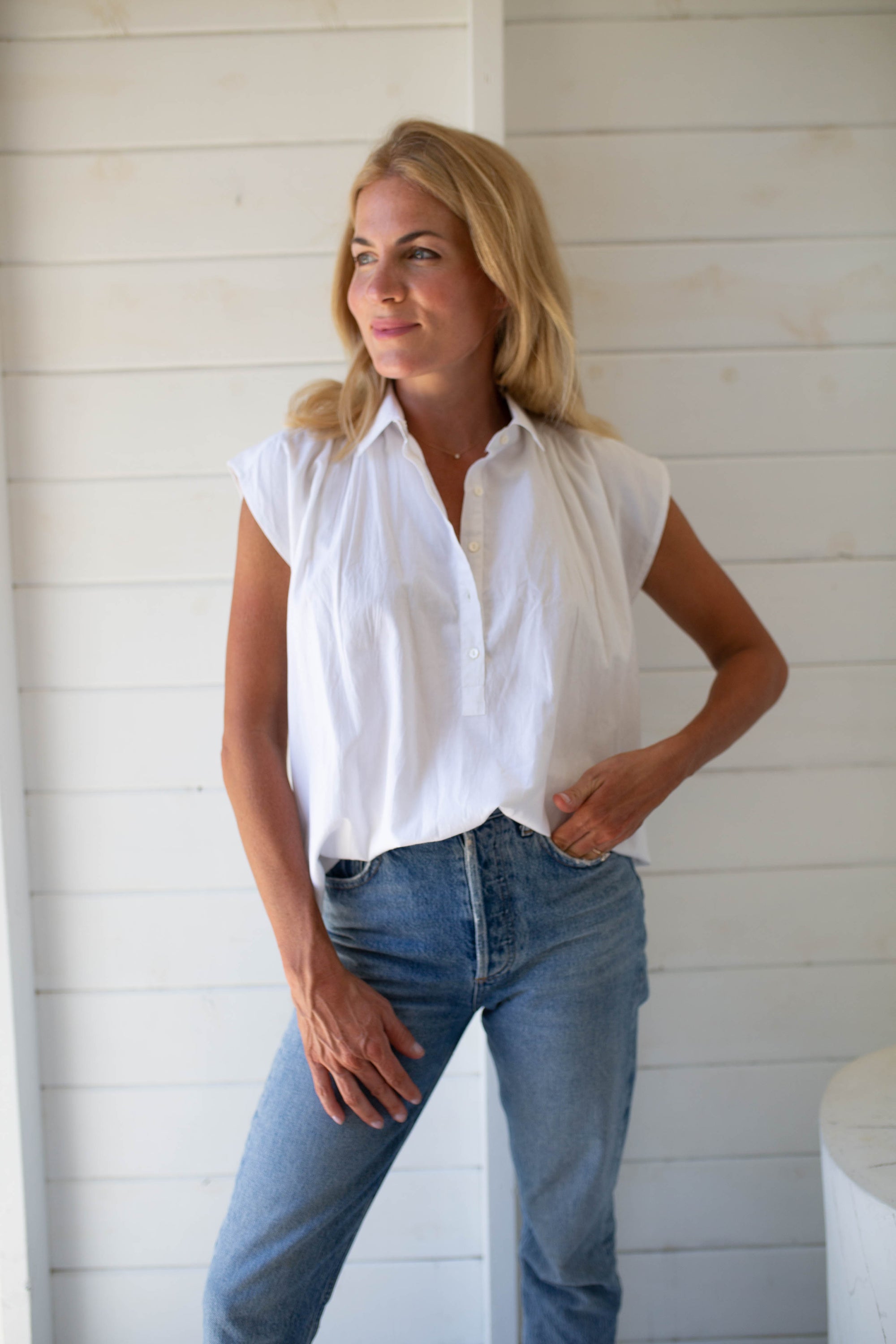 Diane Top - White