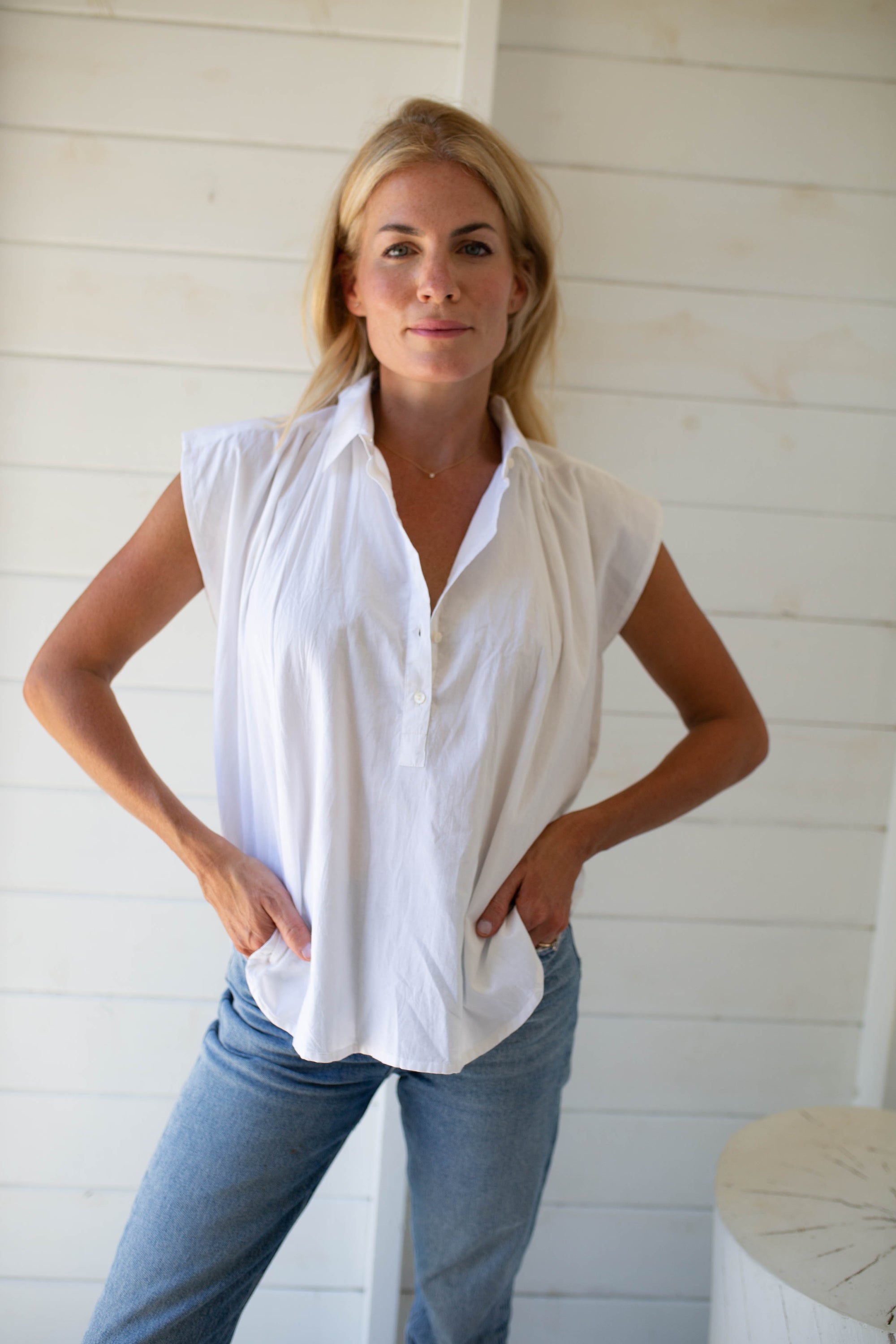 Diane Top - White