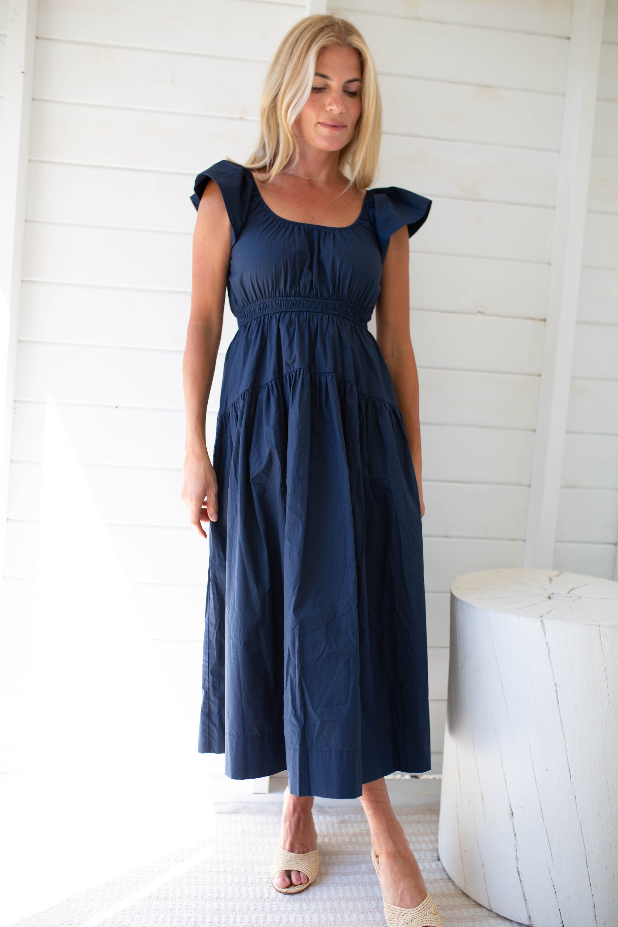 Jane Dress - Navy